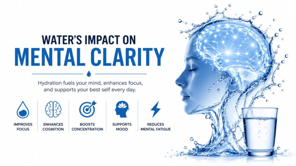 Hydrated dimaag aur dehydrated dimaag ke beech ka antar aur focus level.