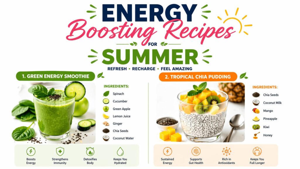 Garmiyon ki thakawat door karne ke liye healthy aur tasty fruit smoothies.