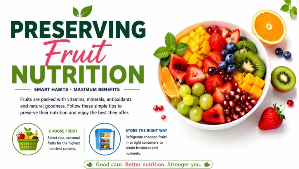 Phalon ko kaat kar rakhne se kaise unke vitamins kam ho jate hain.