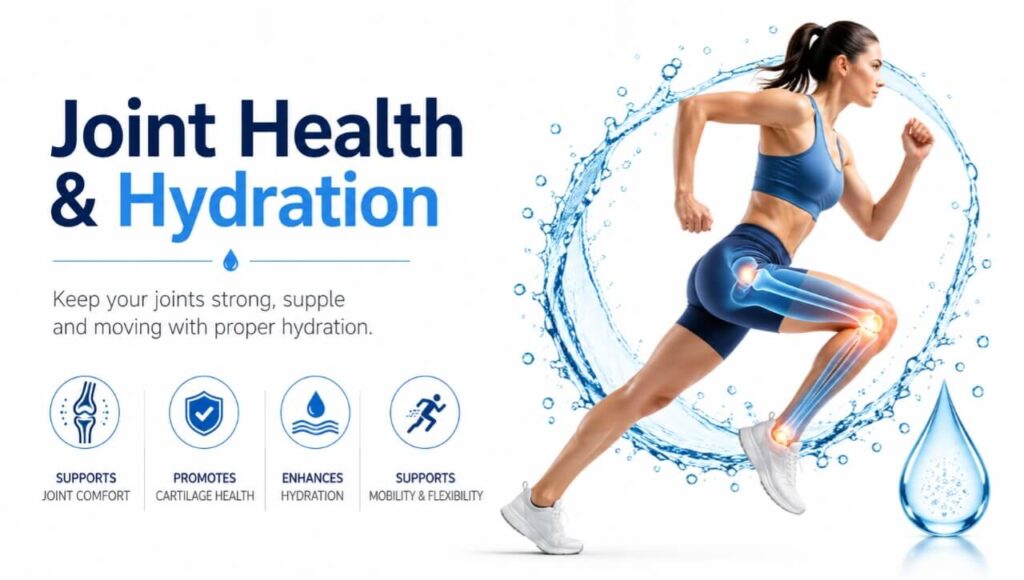  Haddiyon aur joints ke lubrication mein paani ka mahatva.
