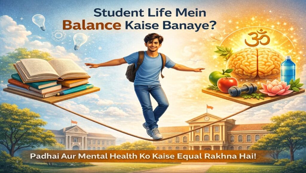 Students ki mental health ke liye stress kam karne ke scientific tarike aur 7-day challenge hindi mein.