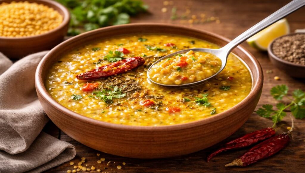 Uric Acid Kaise Kam Karein? Joints Pain Se Chutkara Pane Ka 30 Din Ka Complete Guide (2026) Yellow Moong Dal which is safe for people with high uric acid.