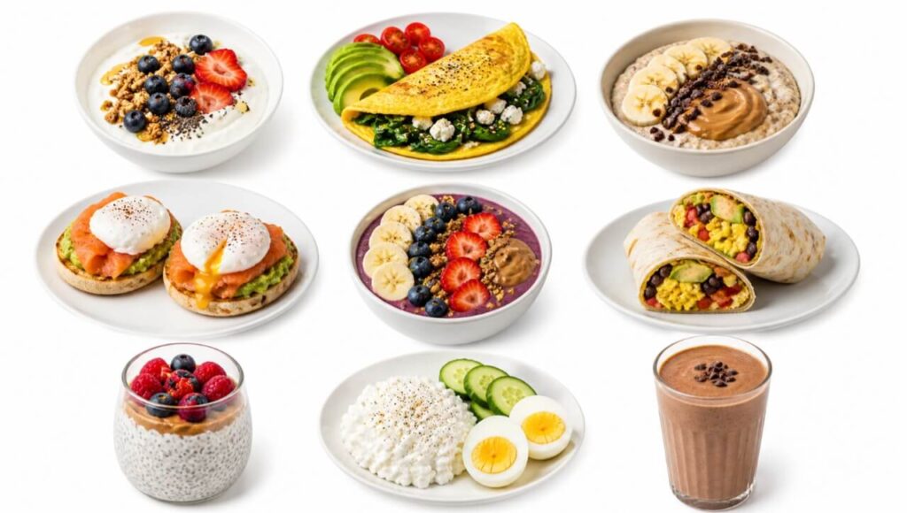 Weight loss ke liye 9 behtareen high-protein nashte ki list