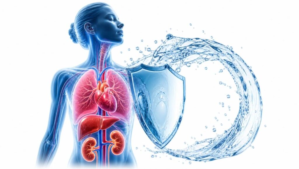 Garmiyon mein hydration kaise dimaag aur kidney ko surakshit rakhti hai.